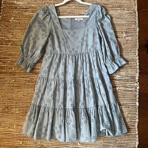 Madewell Eyelit Lizzie Dress